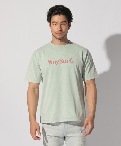 BAYFLOW（ベイフロー）の「スノーウォッシュプリントTEE（Tシャツ/カットソー・メンズ・ベージュ/セージグリーン/チャコール/ラベンダー・SMALL/MEDIUM/LARGE）」の20枚目の写真