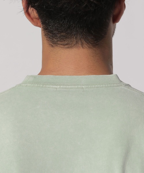 BAYFLOW（ベイフロー）の「スノーウォッシュプリントTEE（Tシャツ/カットソー・メンズ・ベージュ/セージグリーン/チャコール/ラベンダー・SMALL/MEDIUM/LARGE）」の18枚目の写真