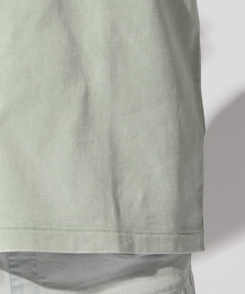 BAYFLOW（ベイフロー）の「スノーウォッシュプリントTEE（Tシャツ/カットソー・メンズ・ベージュ/セージグリーン/チャコール/ラベンダー・SMALL/MEDIUM/LARGE）」の6枚目の写真