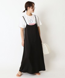 U by SPICK&SPAN | ≪追加≫ヴィンテージサテンバックコンシャスワンピース2◆(ワンピース)