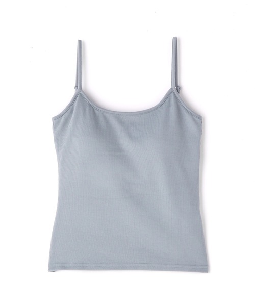 FREE'S MART（フリーズマート）の「カップ付きバックオープンキャミソール（キャミソール・レディース・ブラック/ブルー/ベージュ・FREE）」の3枚目の写真