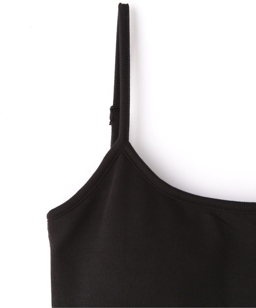 FREE'S MART（フリーズマート）の「カップ付きバックオープンキャミソール（キャミソール・レディース・ブラック/ブルー/ベージュ・FREE）」の7枚目の写真