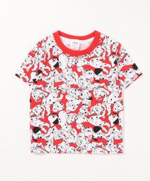 Disney（ディズニー）の「【 Disney 】 KIDS 総柄Ｔシャツ（ぎっしり）（Tシャツ/カットソー・キッズ）」