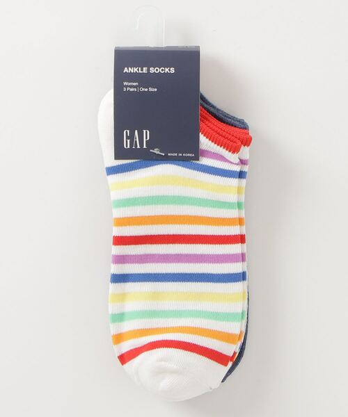 セール Pride 3足組ショートソックス ソックス 靴下 Gap ギャップ のファッション通販 Zozotown