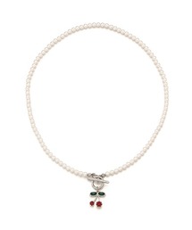 VINTAGE HOLLYWOOD | 【VINTAGE HOLLYWOOD】CHERRY DROP PEARL NECKLACE / ヴィンテージハリウッド チェリー ドロップ パール ネックレス(ネックレス)