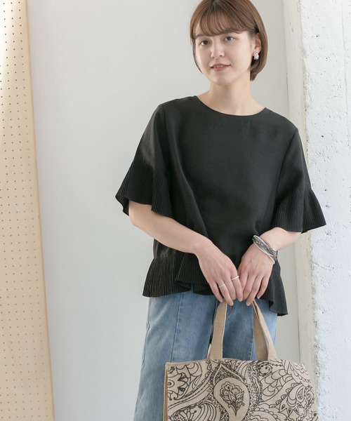 KBF（ケイビーエフ）の「『WEB/一部店舗限定』ミニプリーツ切替