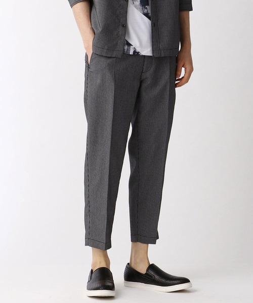 NICOLE CLUB FOR MEN（ニコルクラブフォーメン）の「8分丈イージーパンツ（その他パンツ・メンズ・ベージュ/ネイビー/ブラック/ブルー・MEDIUM/X-LARGE/SMALL/LARGE）」の12枚目の写真