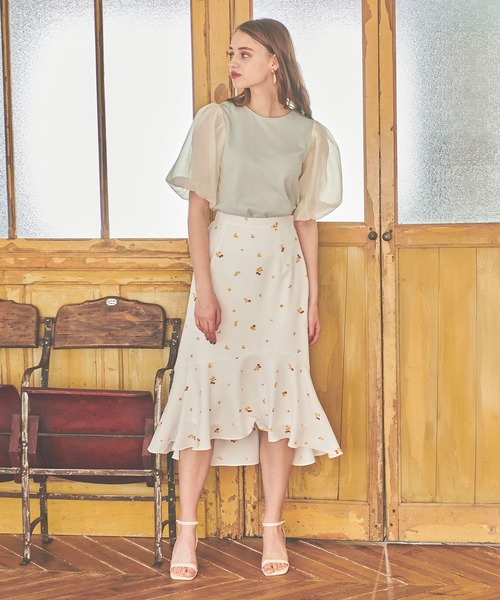 BE RADIANCE（ビーラディエンス）の「バルーンスリーブトップス（Tシャツ/カットソー・レディース・ピンク/ミント/ホワイト/ブラック・FREE）」の11枚目の写真