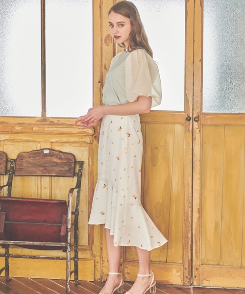 BE RADIANCE（ビーラディエンス）の「バルーンスリーブトップス（Tシャツ/カットソー・レディース・ピンク/ミント/ホワイト/ブラック・FREE）」の14枚目の写真