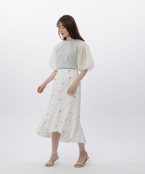 BE RADIANCE（ビーラディエンス）の「バルーンスリーブトップス（Tシャツ/カットソー・レディース・ピンク/ミント/ホワイト/ブラック・FREE）」の9枚目の写真