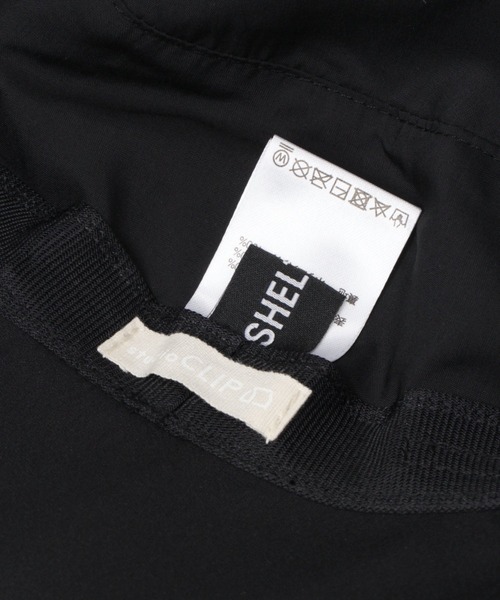 studio CLIP（スタディオクリップ）の「シェルテックバケットハット（ハット・レディース・ベージュ/カーキ/ブラック・FREE）」の5枚目の写真