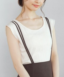 Crisp | 2wayスラブリブタンク(タンクトップ)