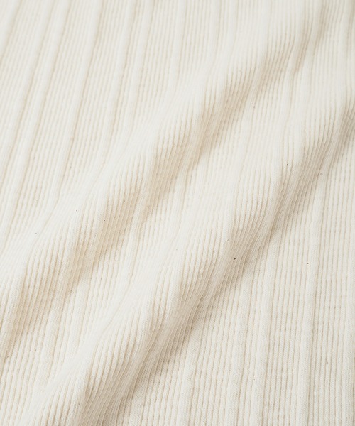 Crisp（クリスプ）の「2wayスラブリブタンク（タンクトップ・レディース・ベージュ/アイボリー・FREE）」の21枚目の写真