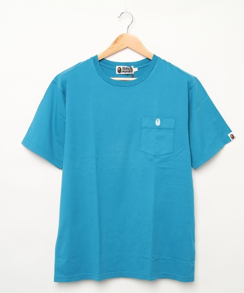 A BATHING APE(アベイシングエイプ)の「ONE POINT POCKET OVERDYE TEE M(Tシャツ/カットソー・メンズ・ブルー/イエロー/ブラック/グリーン/ピンク・XXX-LARGE/LARGE/XX-LARGE/X-LARGE/MEDIUM/SMALL)」の17枚目の写真
