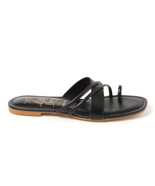 studio CLIP（スタディオクリップ）の「ナロークロスサンダル（サンダル・レディース・ピンク/イエロー/オフホワイト/ブラック/ブルー・MEDIUM/LARGE）」の7枚目の写真