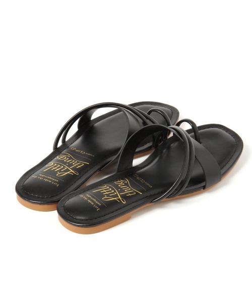 studio CLIP（スタディオクリップ）の「ナロークロスサンダル（サンダル・レディース・ピンク/イエロー/オフホワイト/ブラック/ブルー・MEDIUM/LARGE）」の11枚目の写真