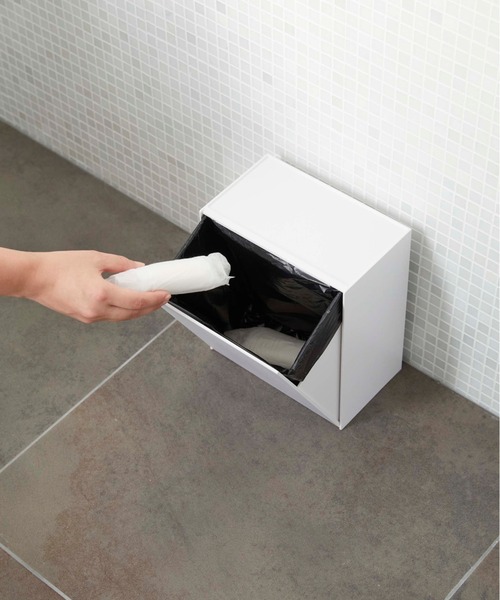 tower（タワー）の「tower（タワー）ウォールトイレポット&収納ケース（バス/トイレグッズ・レディース・ホワイト/ブラック・ONE SIZE）」の20枚目の写真