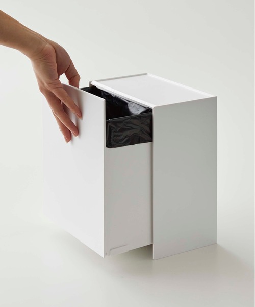 tower（タワー）の「tower（タワー）ウォールトイレポット&収納ケース（バス/トイレグッズ・レディース・ホワイト/ブラック・ONE SIZE）」の17枚目の写真