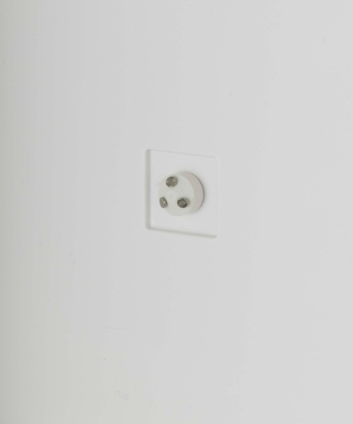 tower（タワー）の「tower（タワー）ウォールトイレポット&収納ケース（バス/トイレグッズ・レディース・ホワイト/ブラック・ONE SIZE）」の4枚目の写真