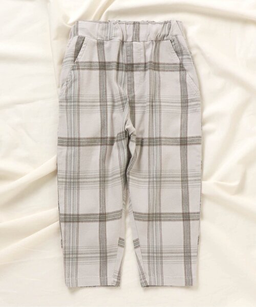 apres les cours（アプレレクール）の「/ゆったりテーパードパンツ/7days Style pants（その他パンツ・キッズ・エンジ/ブラウン/ドット/カーキ/グレー・90/100/110/140/80/130/120）」の2枚目の写真