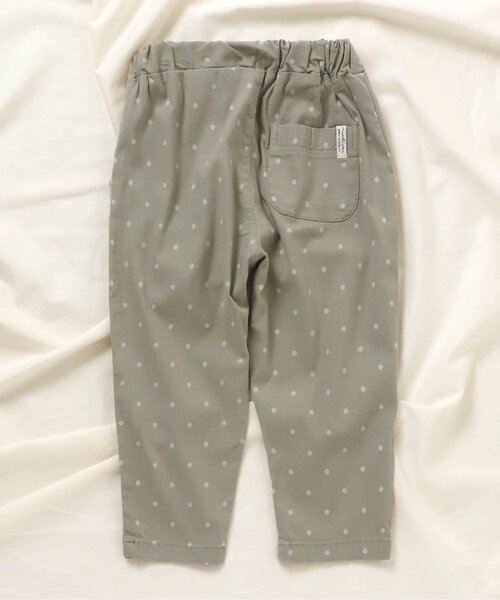 apres les cours（アプレレクール）の「/ゆったりテーパードパンツ/7days Style pants（その他パンツ・キッズ・エンジ/ブラウン/ドット/カーキ/グレー・90/100/110/140/80/130/120）」の8枚目の写真