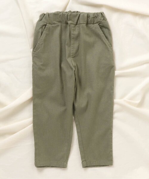 apres les cours（アプレレクール）の「/ゆったりテーパードパンツ/7days Style pants（その他パンツ・キッズ・エンジ/ブラウン/ドット/カーキ/グレー・90/100/110/140/80/130/120）」の17枚目の写真