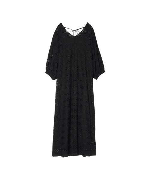 Re:EDIT(リエディ)の「3WAYボリュームスリーブレースワンピース×インナーキャミワンピース(ワンピース・レディース・ブラック/ブラウン/ホワイト/ベージュ・SHORT/TALL/LARGE/MEDIUM)」の2枚目の写真