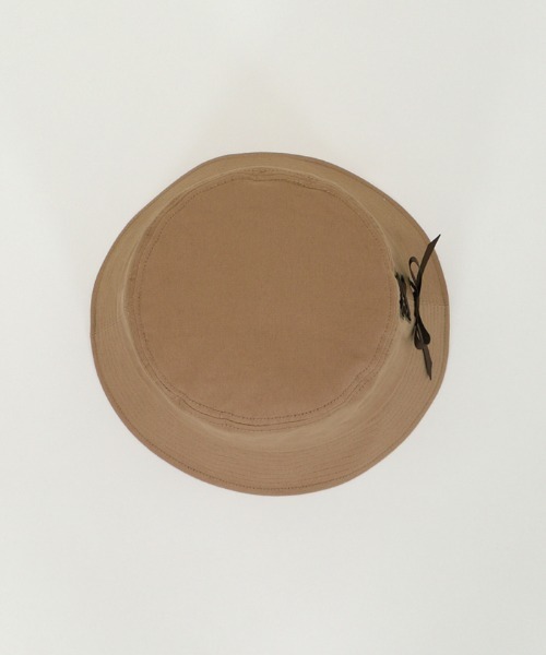 axes femme（アクシーズファム）の「レースアップバケットハット（ハット・レディース・ブラック/ピンク/モカ/キナリ・MEDIUM）」の21枚目の写真