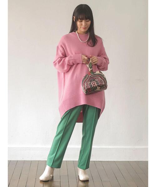 Green　Parks（グリーンパークス）の「ウ゛ィンテージタッチワンハンドルバッグ＊（ハンドバッグ・レディース・レッド/ブルー・FREE）」の5枚目の写真