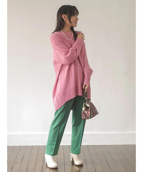 Green　Parks（グリーンパークス）の「ウ゛ィンテージタッチワンハンドルバッグ＊（ハンドバッグ・レディース・レッド/ブルー・FREE）」の6枚目の写真