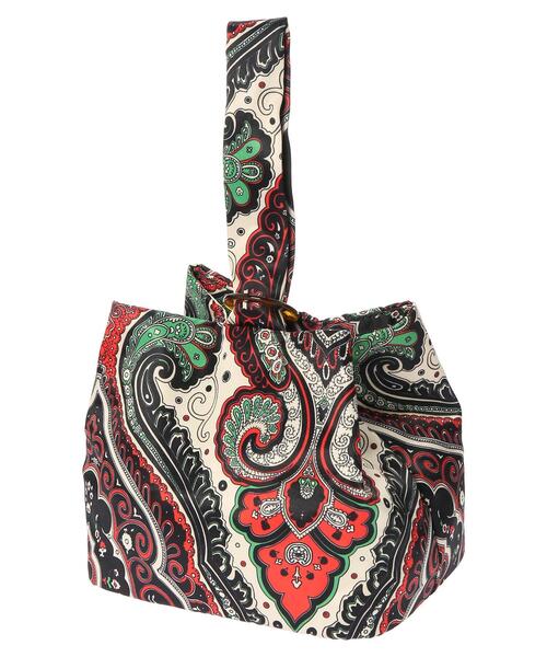 Green　Parks（グリーンパークス）の「ウ゛ィンテージタッチワンハンドルバッグ＊（ハンドバッグ・レディース・レッド/ブルー・FREE）」の8枚目の写真