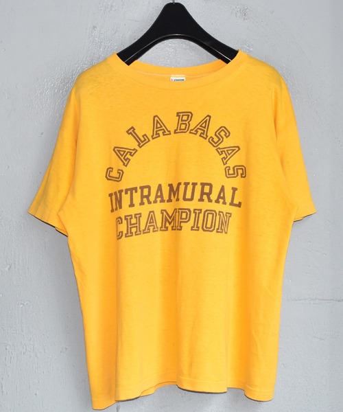 【ヴィンテージ古着】70-80's Champion/チャンピオン ”CALABASAS INTRAMURAL” プリント Tシャツ