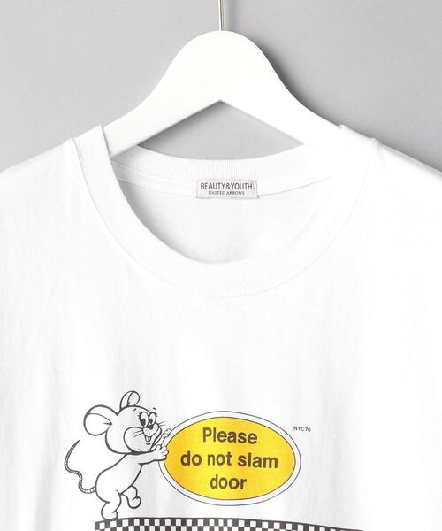 BEAUTY&YOUTH UNITED ARROWS（ビューティーアンドユースユナイテッドアローズ）の「BY ”P.D.N.S.D” PRT TEE/Tシャツ（Tシャツ/カットソー・メンズ・ホワイト・SMALL/MEDIUM/LARGE/X-LARGE）」の3枚目の写真