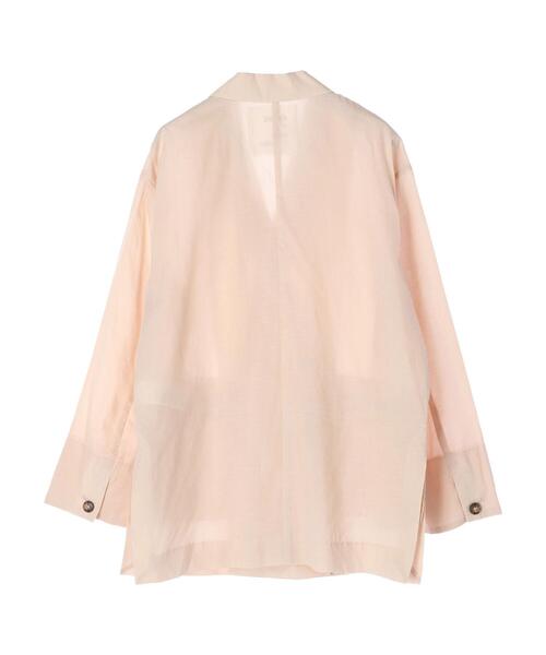 GARAGE OF GOOD CLOTHING(ガレージオブグッドクロージング)の「シアーダブルジャケット*(ブルゾン・レディース・ブラック/ベージュ・FREE)」の22枚目の写真