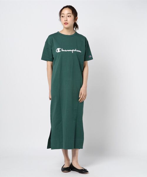 ブランド古着 Tシャツワンピース ワンピース Champion チャンピオン のファッション通販 Zozoused