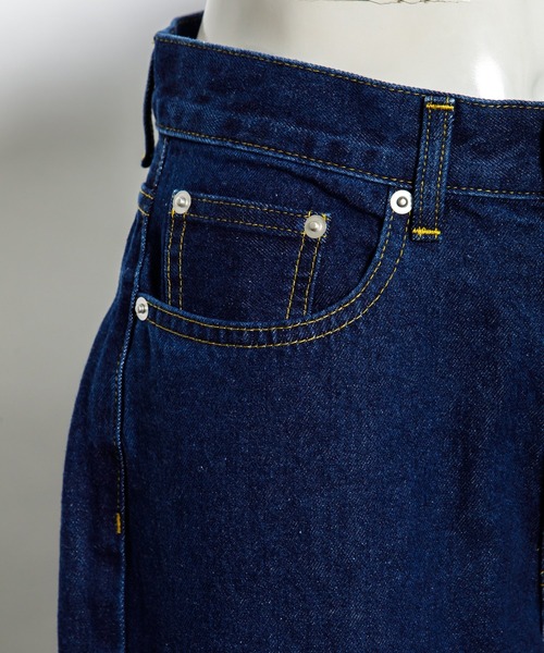 AS KNOW AS PINKY(アズノゥアズピンキー)の「バリエーションスタンダードデニム(デニムパンツ・レディース・インディゴブルー/ブルー系その他/ライトインディゴブルー・S/M/L)」の12枚目の写真