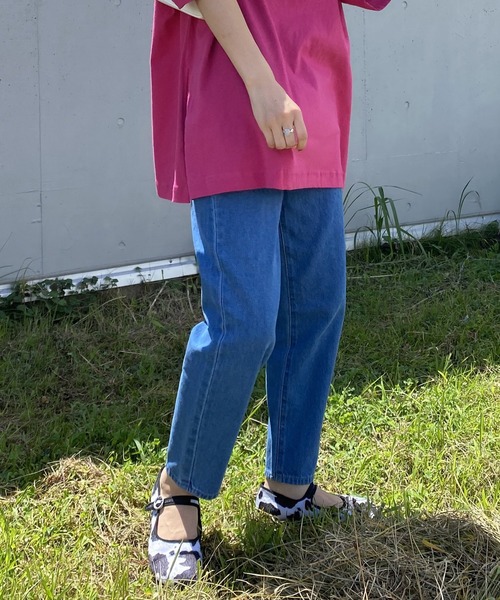 AS KNOW AS PINKY(アズノゥアズピンキー)の「バリエーションスタンダードデニム(デニムパンツ・レディース・インディゴブルー/ブルー系その他/ライトインディゴブルー・S/M/L)」の20枚目の写真