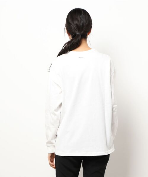 mimi toujours（ミミトゥジュール）の「Tシャツ ロング フォトプリント omom×mimi toujours（Tシャツ/カットソー・レディース・ホワイト系その他/ホワイト系その他2・M）」の20枚目の写真