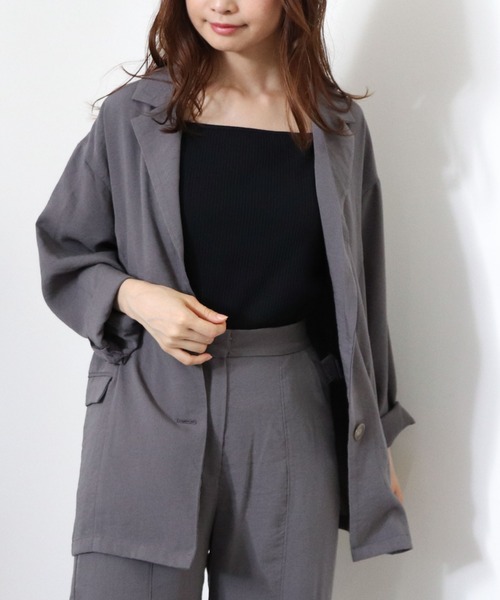 archives（アルシーヴ）の「パット付きダブルストラップキャミソール（キャミソール・レディース・ブラック/ブルー/オフホワイト/グリーン・MEDIUM）」の3枚目の写真