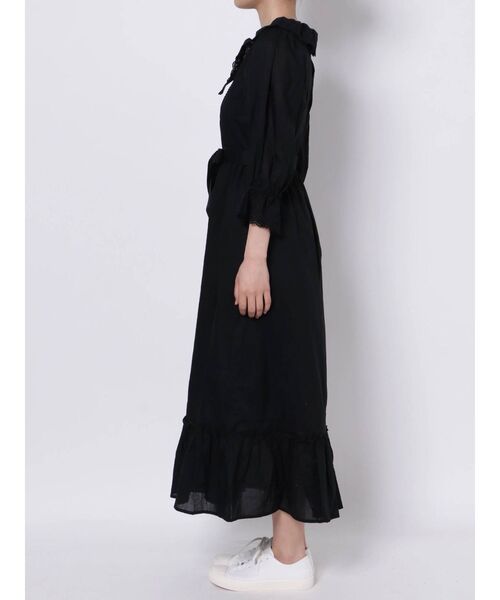 jouetie（ジュエティ）の「カットワークコットンワンピース（ワンピース・レディース・オフホワイト/ブラック/イエロー・MEDIUM）」の21枚目の写真