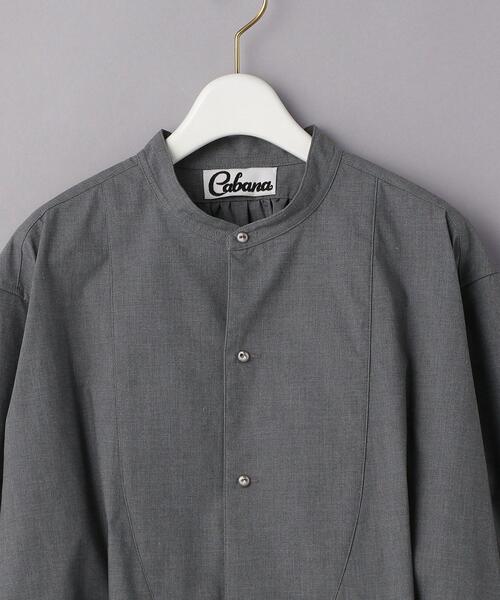 Cabana(カバナ)の「<Cabana(カバナ)>ビッグ シャツ(シャツ/ブラウス・レディース・ホワイト/グレー・36)」の8枚目の写真