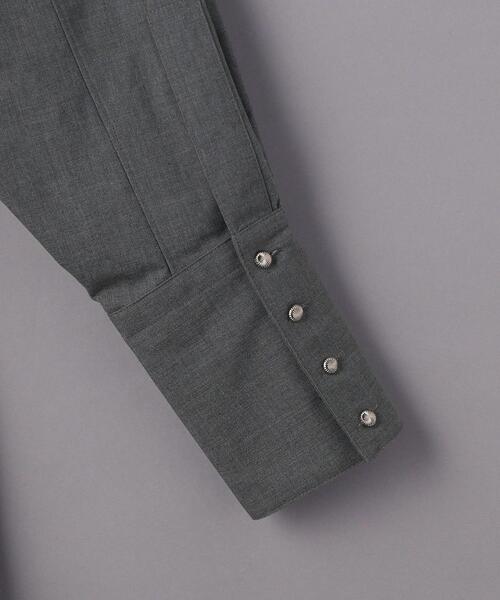 Cabana(カバナ)の「<Cabana(カバナ)>ビッグ シャツ(シャツ/ブラウス・レディース・ホワイト/グレー・36)」の3枚目の写真