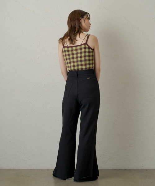 Wrangler（ラングラー）の「【Wrangler】TUCK FLARE SLACKS PANTS  