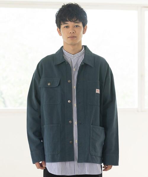 coen（コーエン）の「SMITH’S(スミス)別注カバーオールジャケット（カバーオール・メンズ・コバルトブルー/ブラウン・X-LARGE/SMALL/MEDIUM/LARGE）」の13枚目の写真