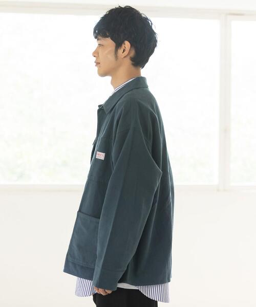 coen（コーエン）の「SMITH’S(スミス)別注カバーオールジャケット（カバーオール・メンズ・コバルトブルー/ブラウン・X-LARGE/SMALL/MEDIUM/LARGE）」の14枚目の写真