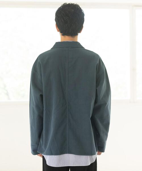 coen（コーエン）の「SMITH’S(スミス)別注カバーオールジャケット（カバーオール・メンズ・コバルトブルー/ブラウン・X-LARGE/SMALL/MEDIUM/LARGE）」の10枚目の写真