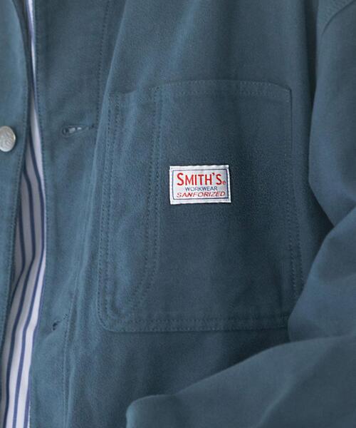 coen（コーエン）の「SMITH’S(スミス)別注カバーオールジャケット（カバーオール・メンズ・コバルトブルー/ブラウン・X-LARGE/SMALL/MEDIUM/LARGE）」の20枚目の写真
