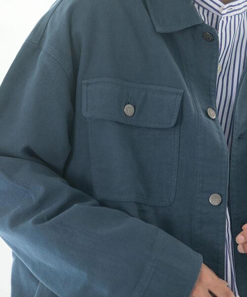 coen（コーエン）の「SMITH’S(スミス)別注カバーオールジャケット（カバーオール・メンズ・コバルトブルー/ブラウン・X-LARGE/SMALL/MEDIUM/LARGE）」の19枚目の写真