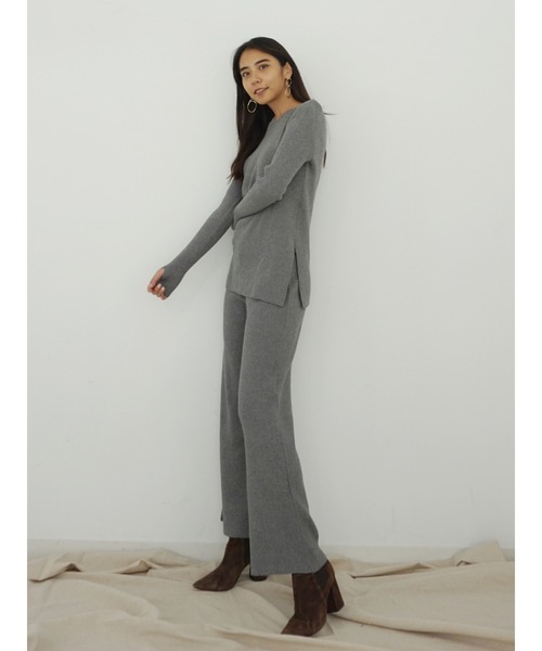 Vicente（ヴィセンテ）の「Mecica easy pants（その他パンツ・レディース・ブラック/グレー/オフホワイト・FREE）」の4枚目の写真