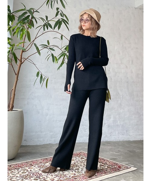 Vicente（ヴィセンテ）の「Mecica easy pants（その他パンツ・レディース・ブラック/グレー/オフホワイト・FREE）」の9枚目の写真